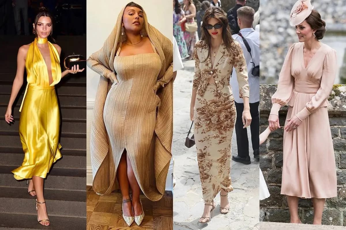 Jak ubierają się gwiazdy na wesele? Inspiracje, które zachwycają