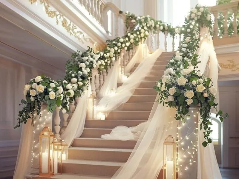 Jak przystroić klatkę schodową w bloku na wesele, by zaskoczyć gości